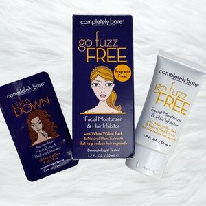 Completely Bare Go Fuzz Free And Ctrl+Alt+Del Set-Moisturizer & Hair Remover